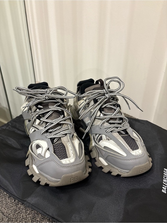 Balenciaga Other - Balenciaga Multi-Grey Layered Trail Sneakers